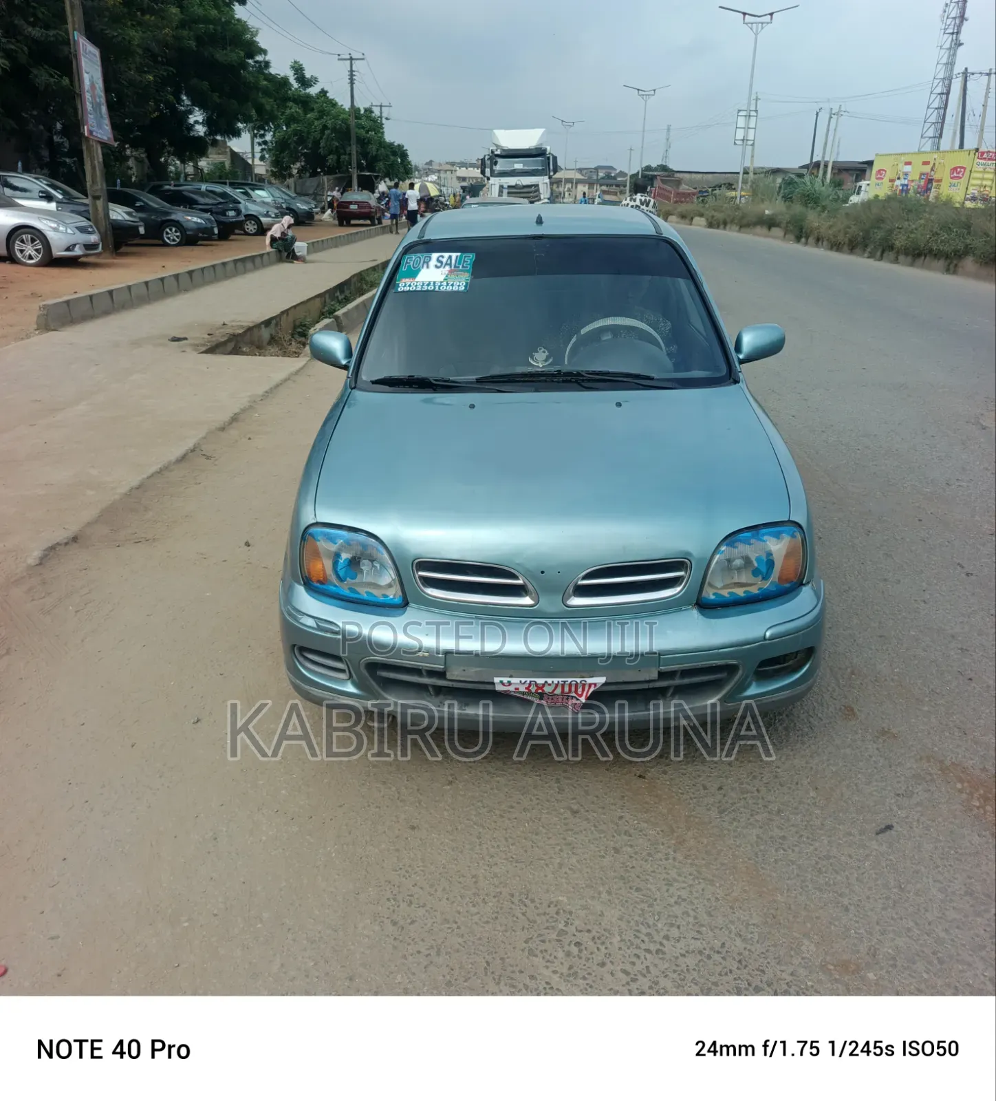 Nissan Micra 2001 Green