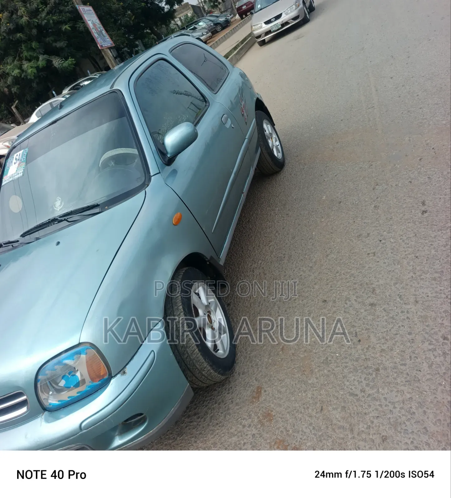 Nissan Micra 2001 Green