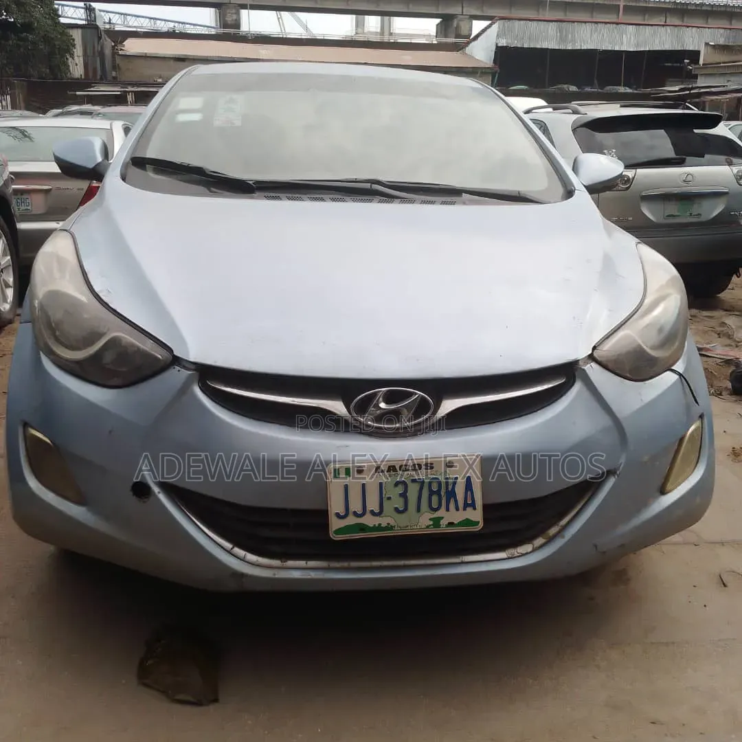 Hyundai Elantra 2013 Blue