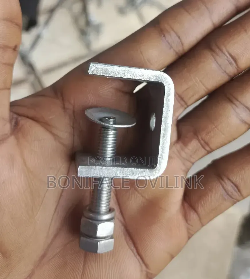 Heavy-Duty Industrial Strength S-S C-Clamps/Adjustable Knobs