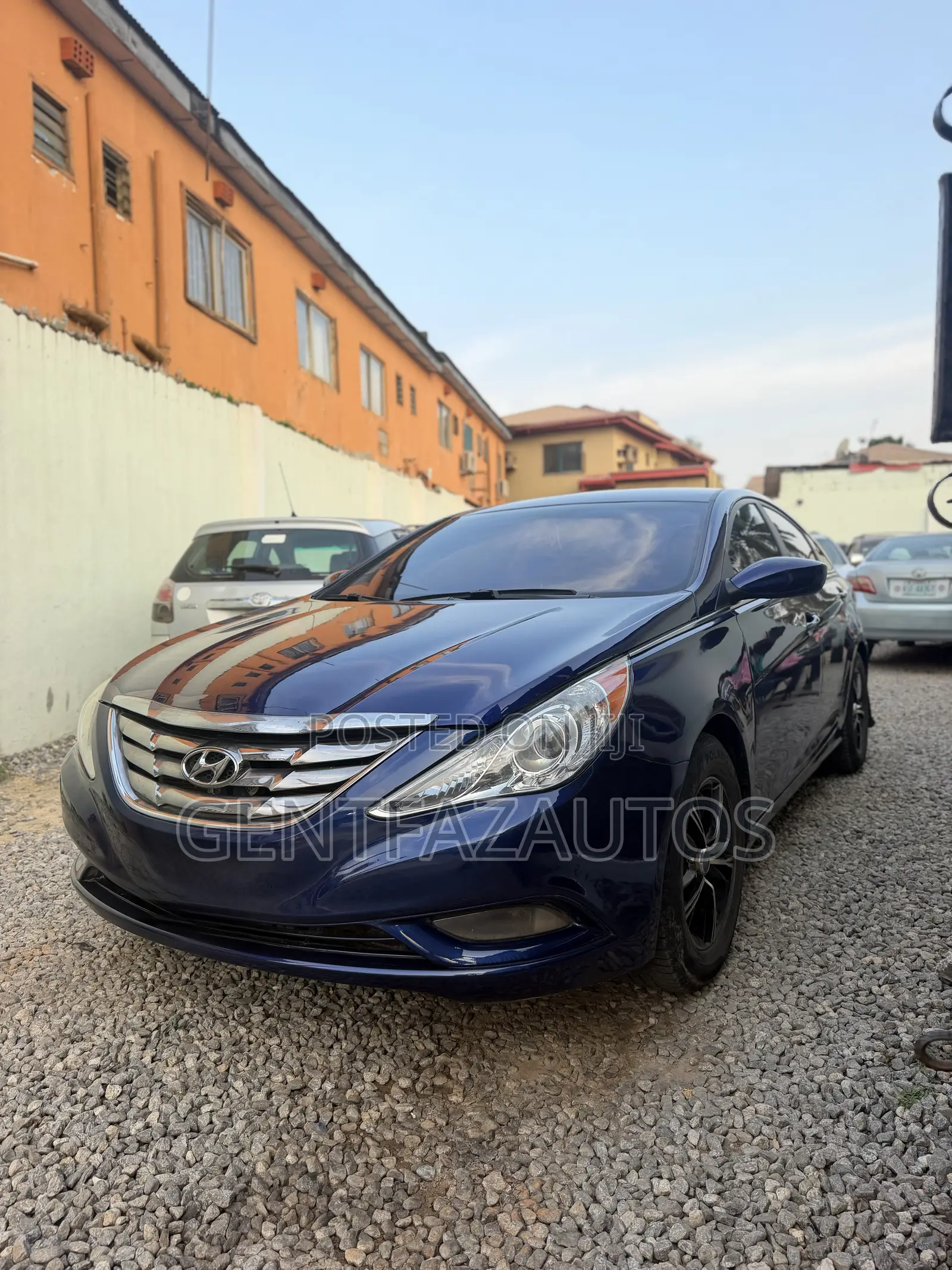 Hyundai Sonata SE 2.0T Sedan FWD (2.0L 4cyl 6A) 2011 Blue