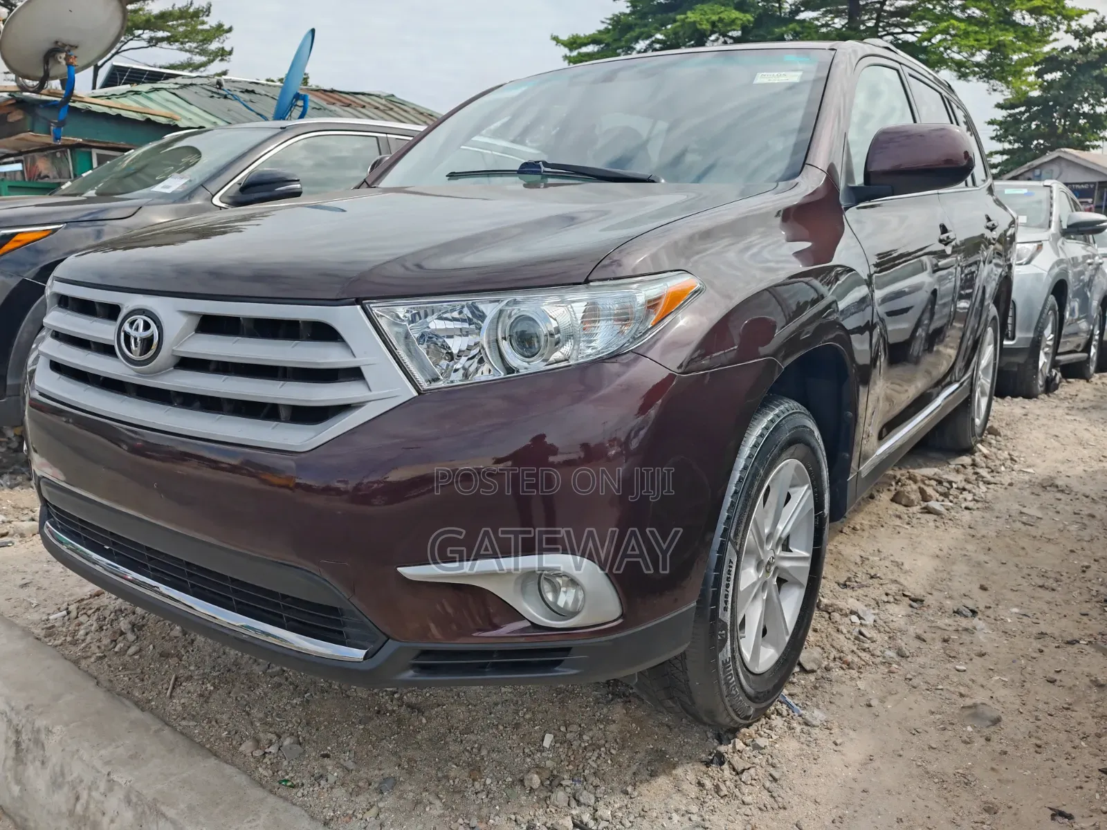 Toyota Highlander 2013 Maroon