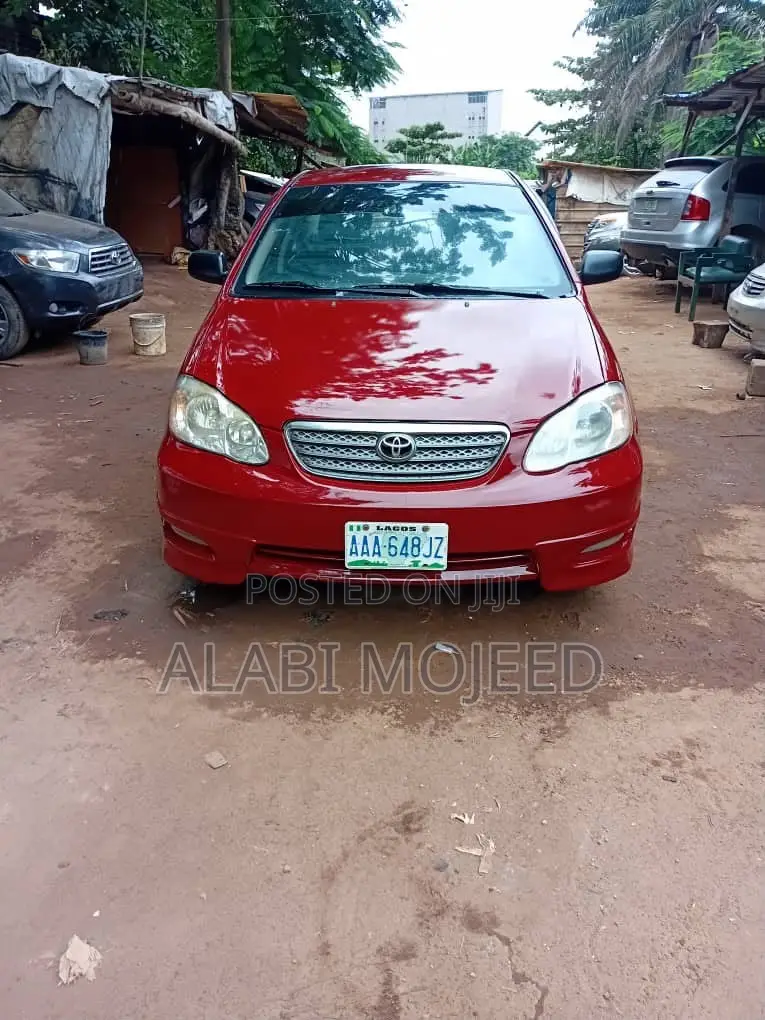 Toyota Corolla S 2005 Red