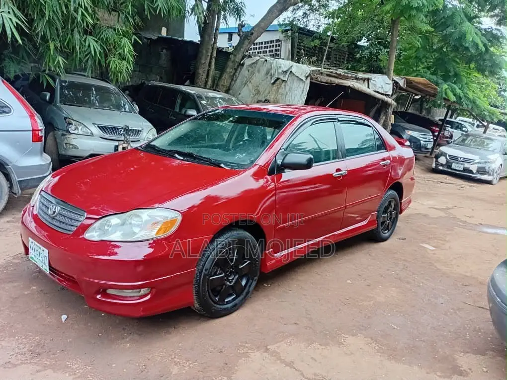 Toyota Corolla S 2005 Red