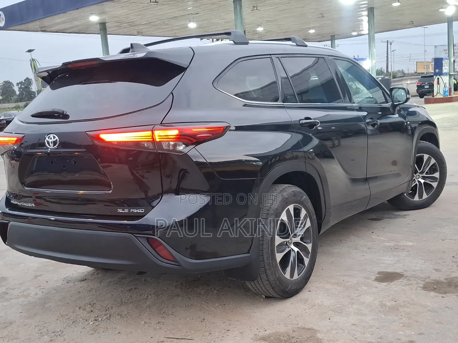 Toyota Highlander XLE AWD 2020 Black