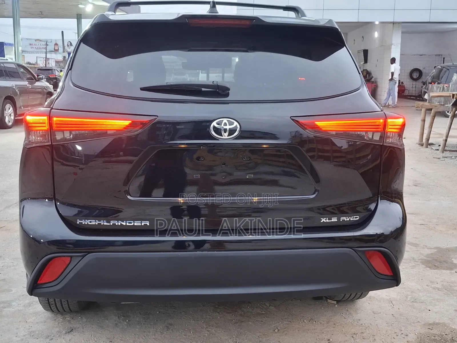 Toyota Highlander XLE AWD 2020 Black
