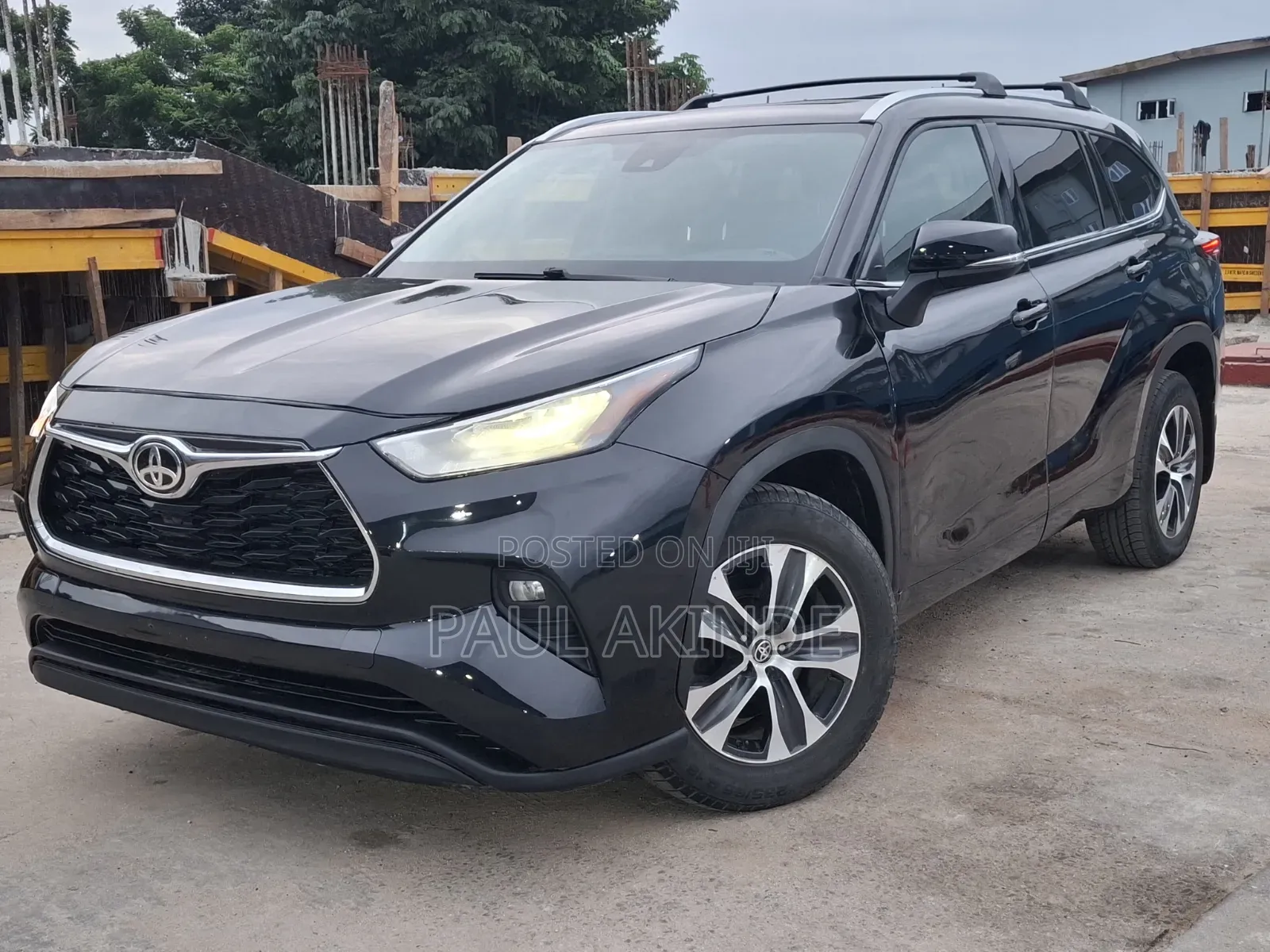 Toyota Highlander XLE AWD 2020 Black