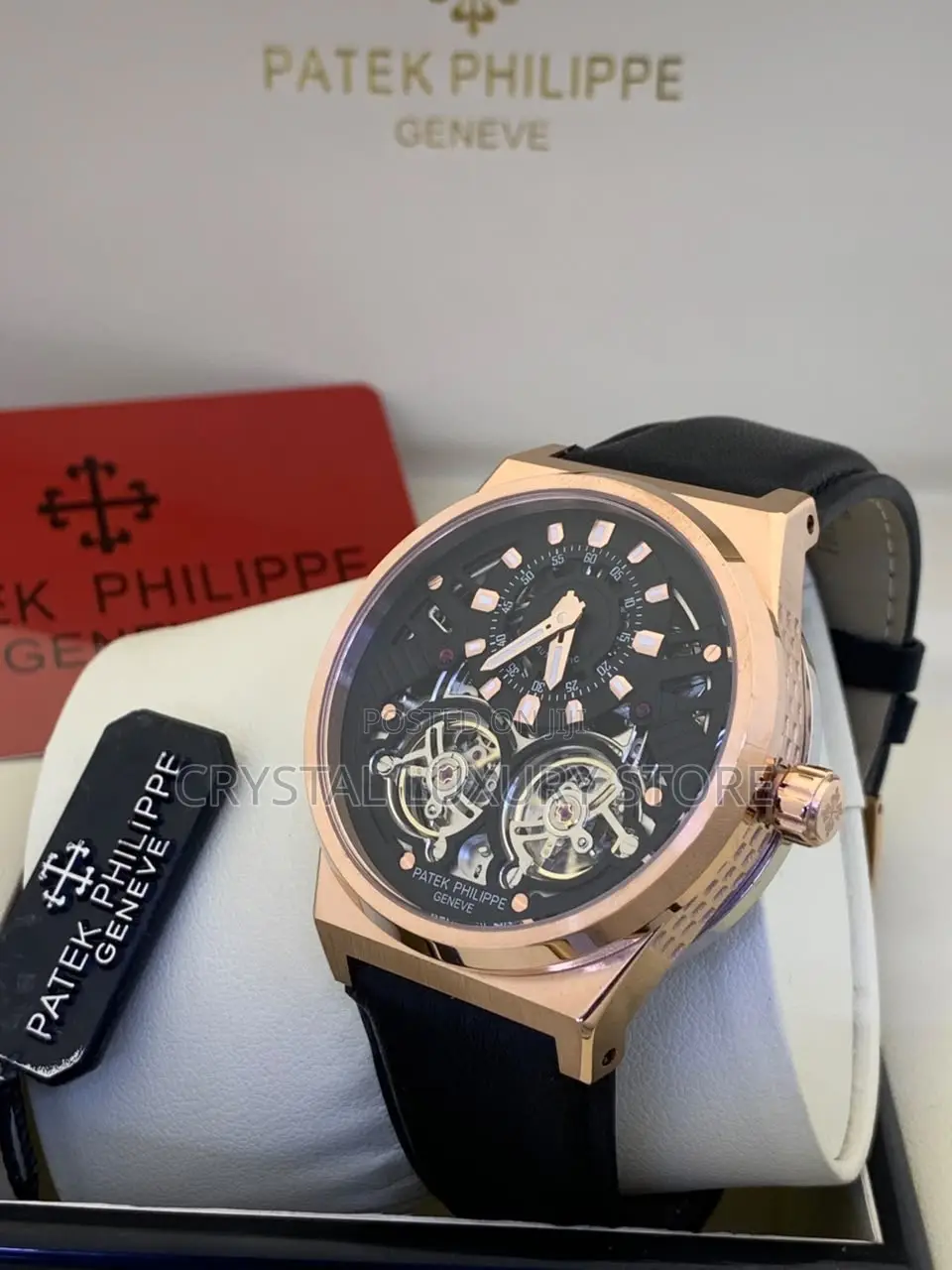Patek Philippe Quality Luxury Men Automatic Engine Wristwatch