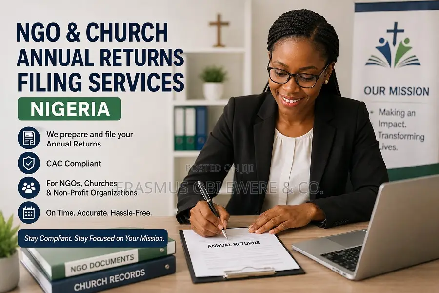NGO Church Annual Returns Filing Services Nigeria