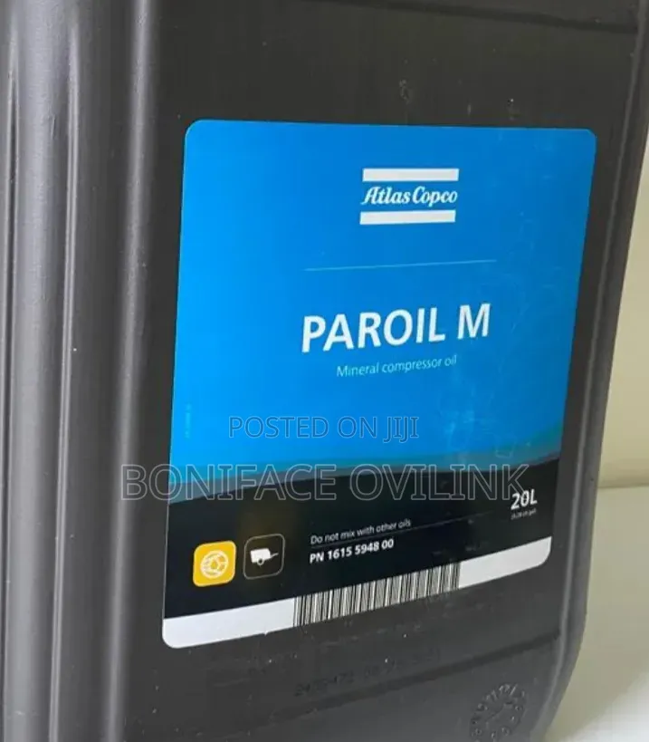 Atlas Copco Paroil M Mineral Compressor Oil 20ltr