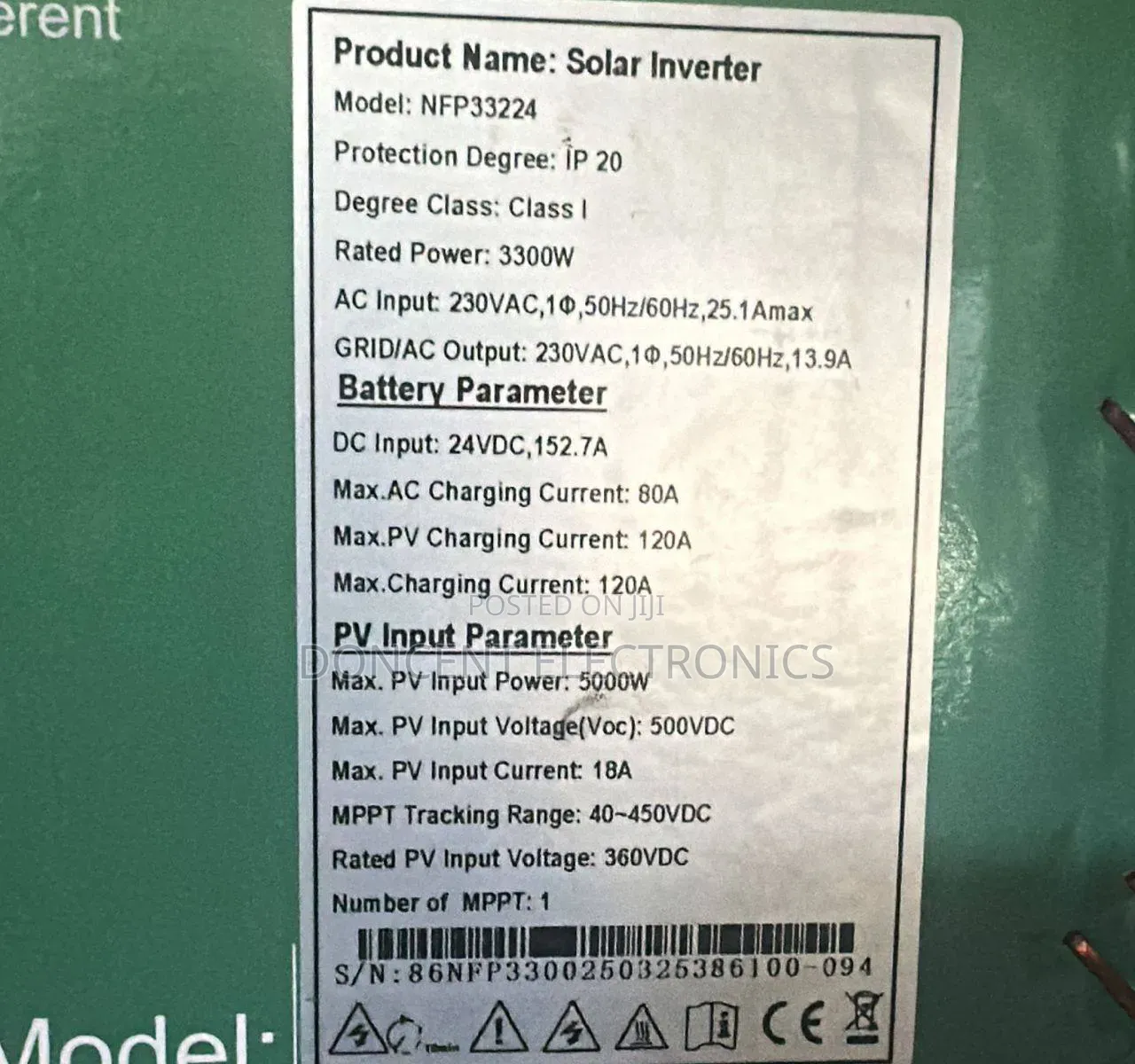 Kartel 4kva 24v Hybrid Inverter