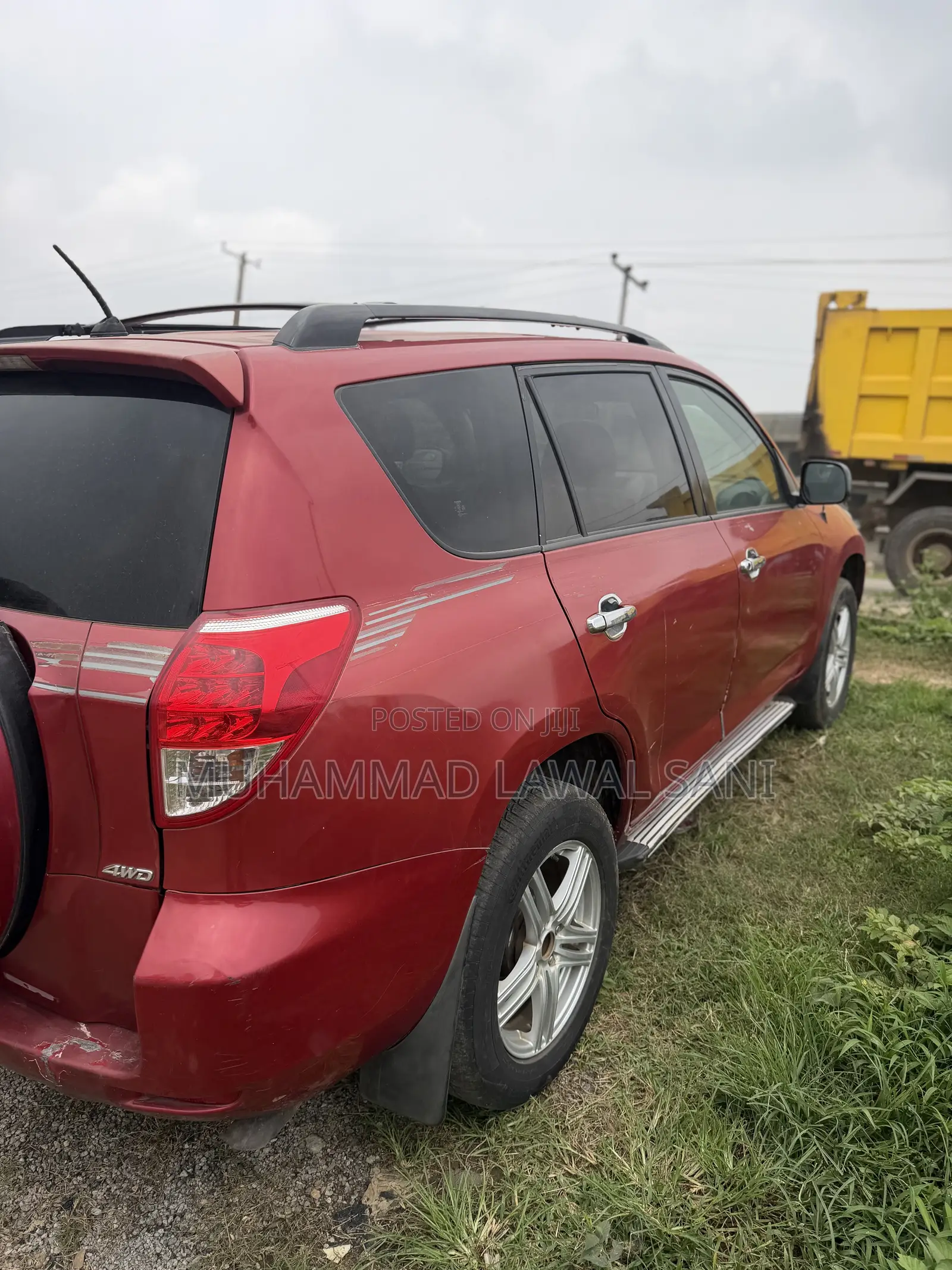Toyota RAV4 2008 Red