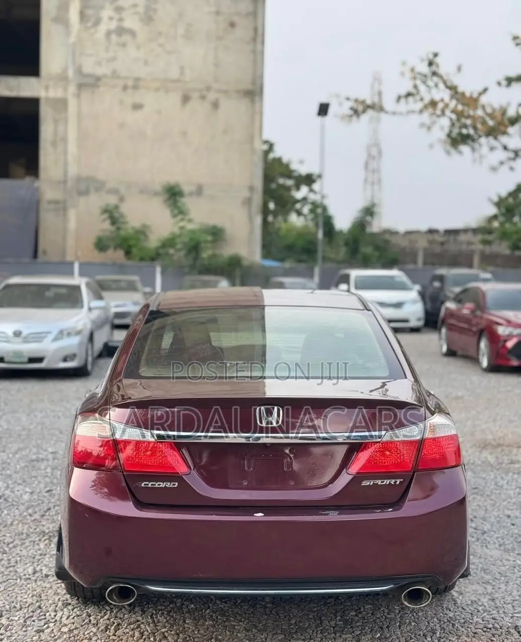 Honda Accord Sport 4dr Sedan (2.4L 4cyl 6M) 2014 Red