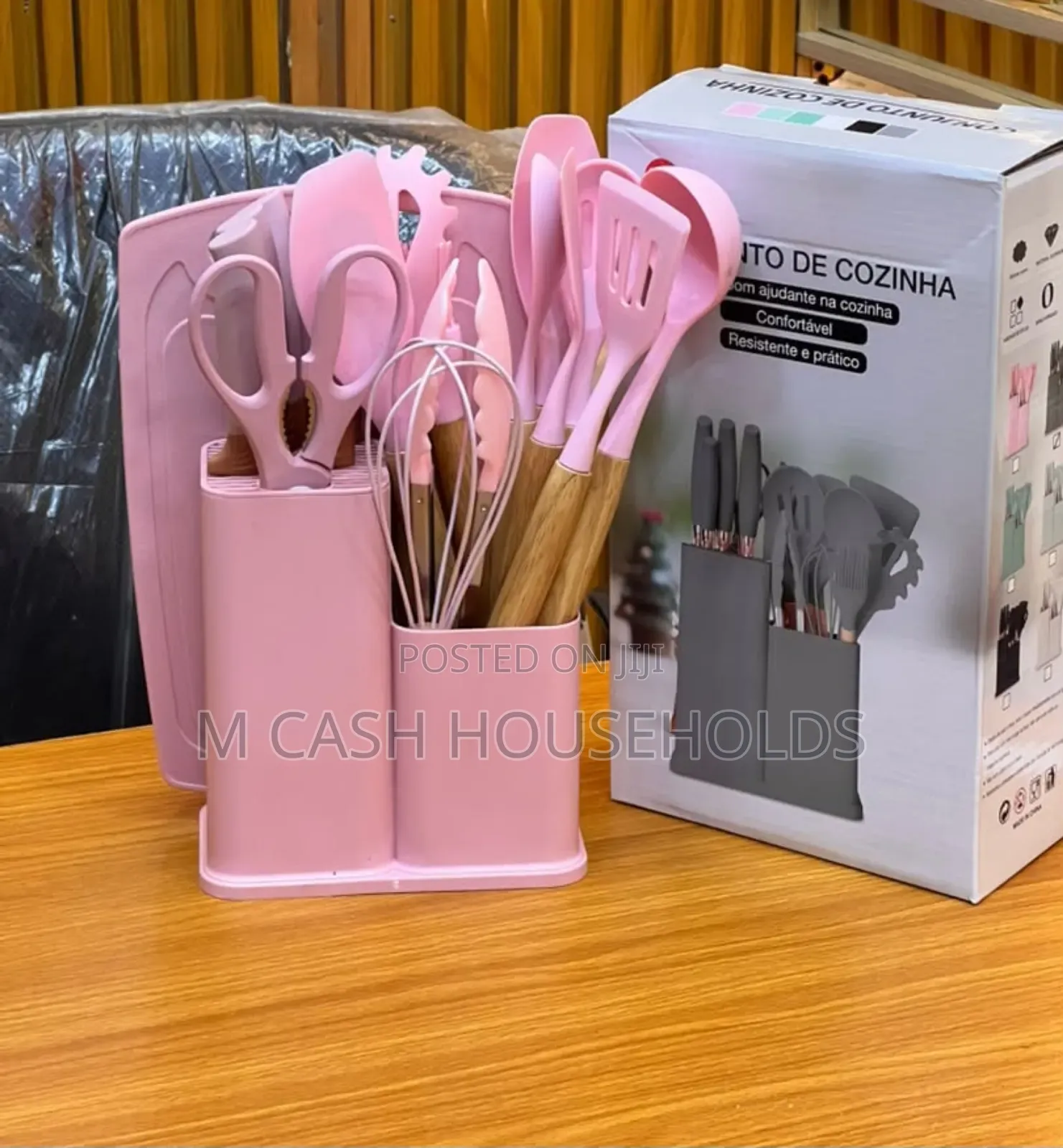 Set of Cooking Spoons Knife and Cutlery