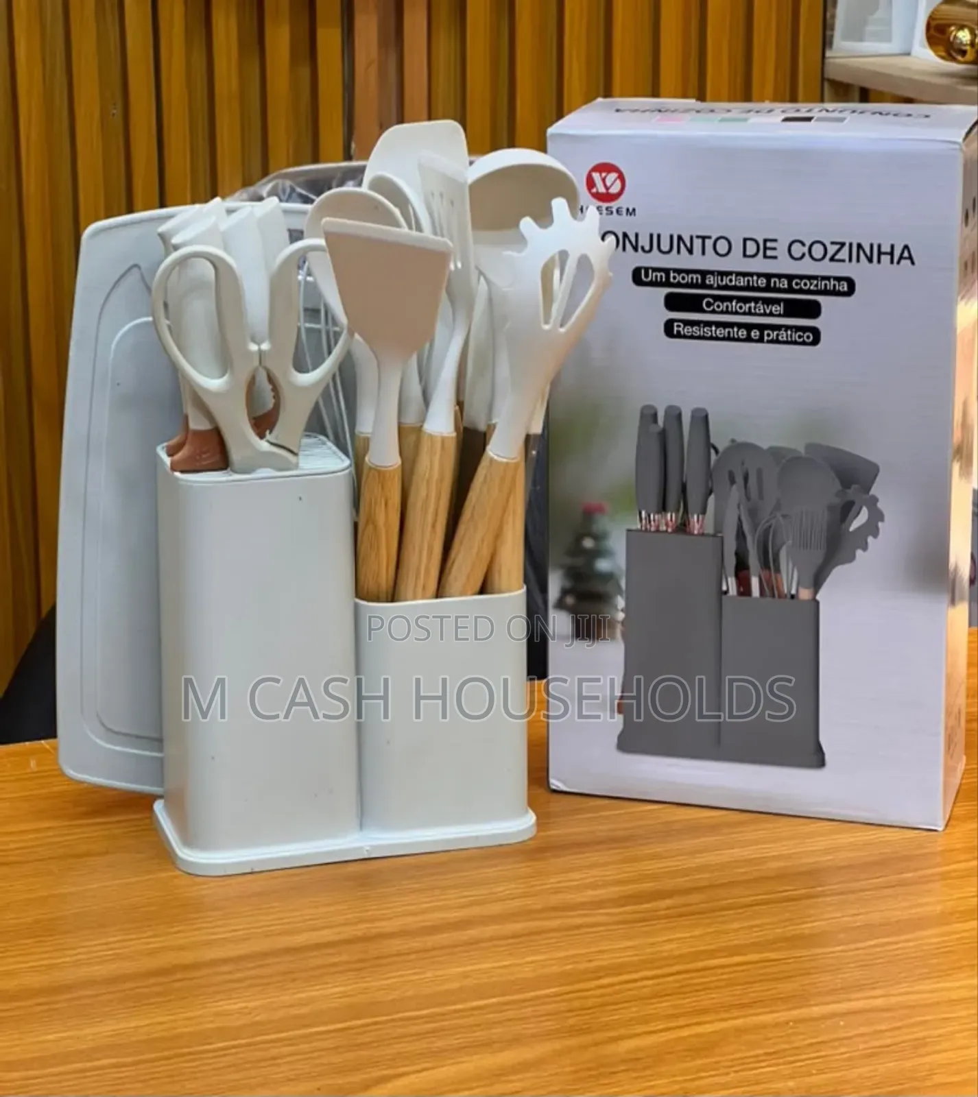 Set of Cooking Spoons Knife and Cutlery