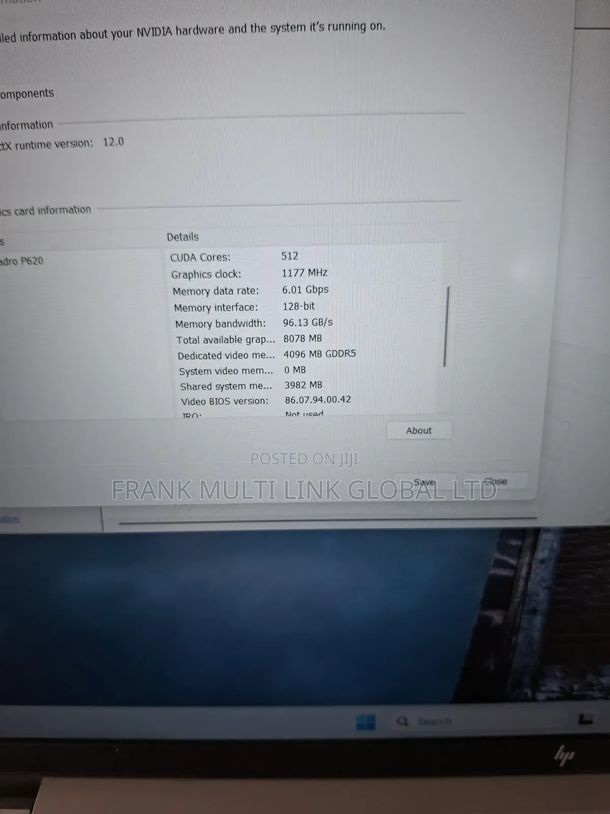 Laptop HP ZBook Power G7 16GB Intel Core i7 SSD 512GB