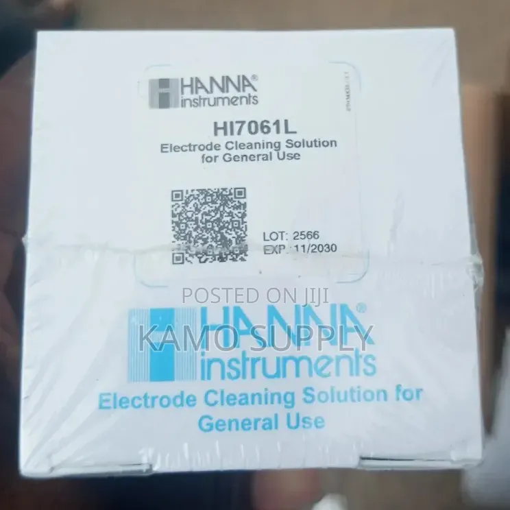 Electrode Cleaning Solution for General Purpose 500ml Hanna HI7061L