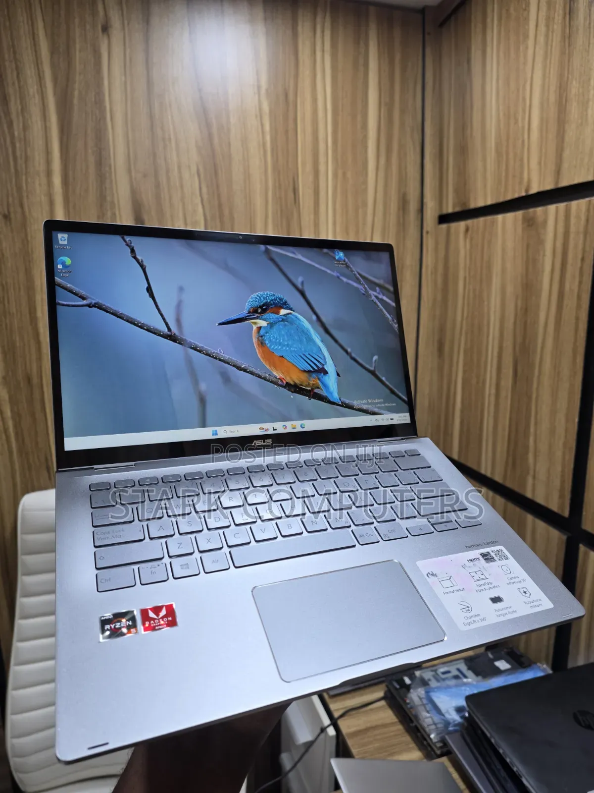 Laptop Asus ZenBook Flip 14 UX461UN 12GB AMD Ryzen 5 SSD 256GB