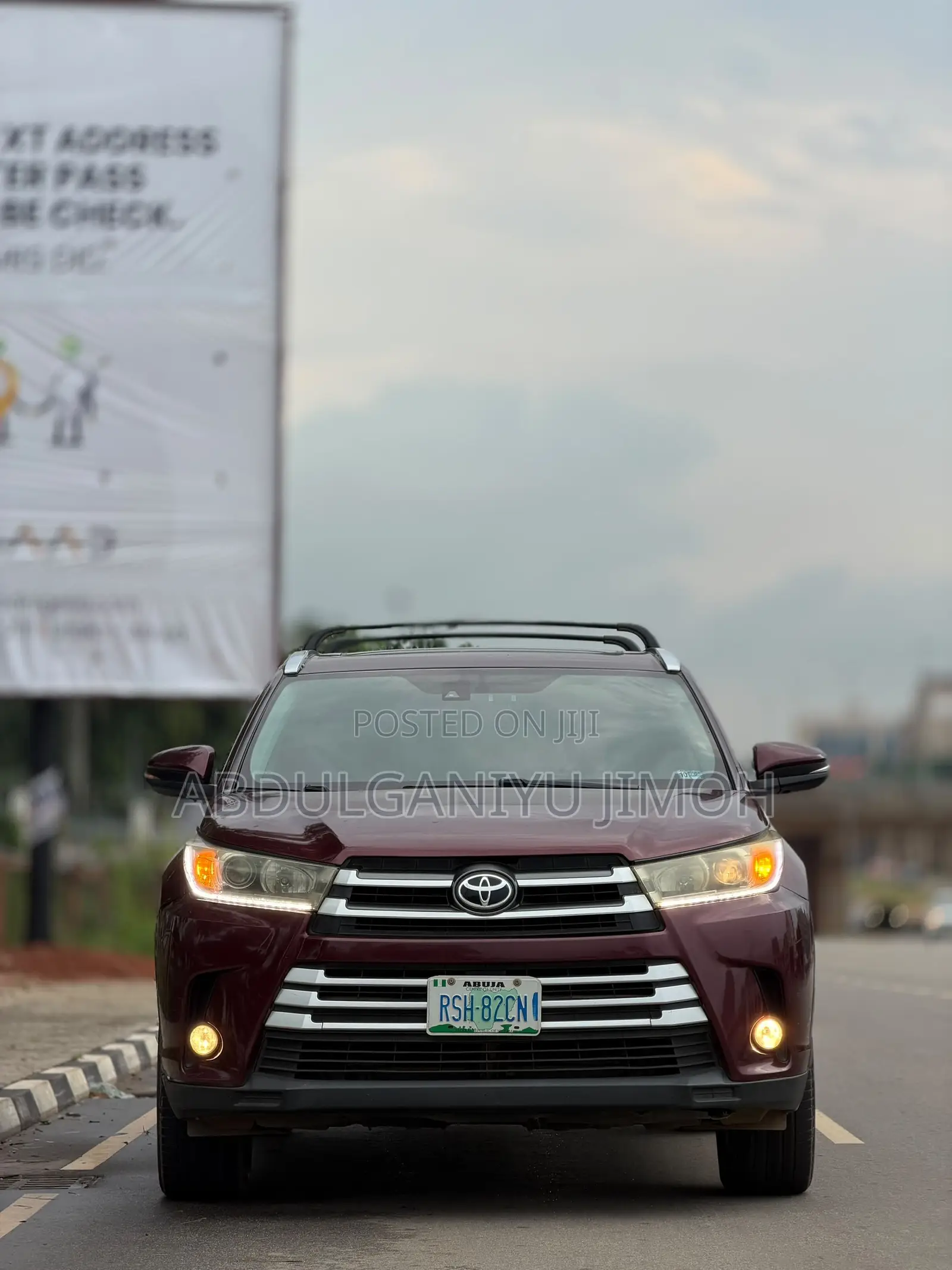 Toyota Highlander 2016 Maroon