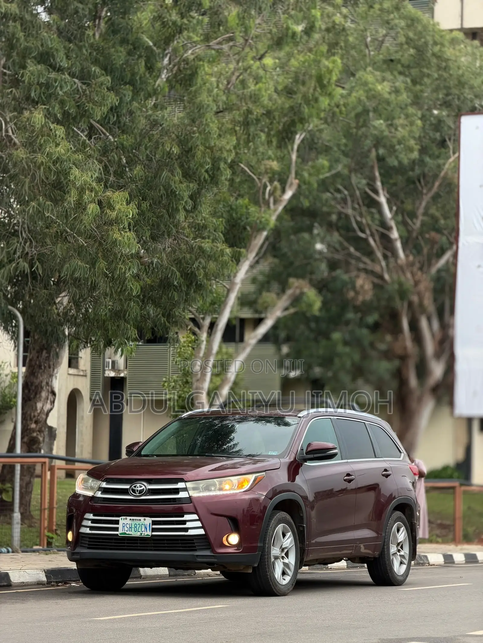 Toyota Highlander 2016 Maroon