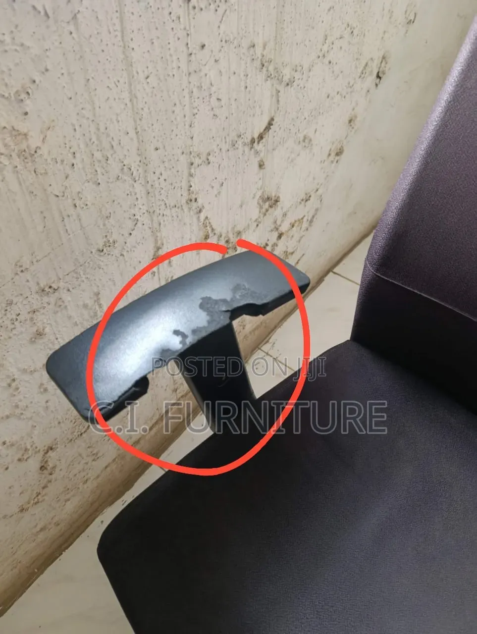 We Change Arms of Office Chairs for People