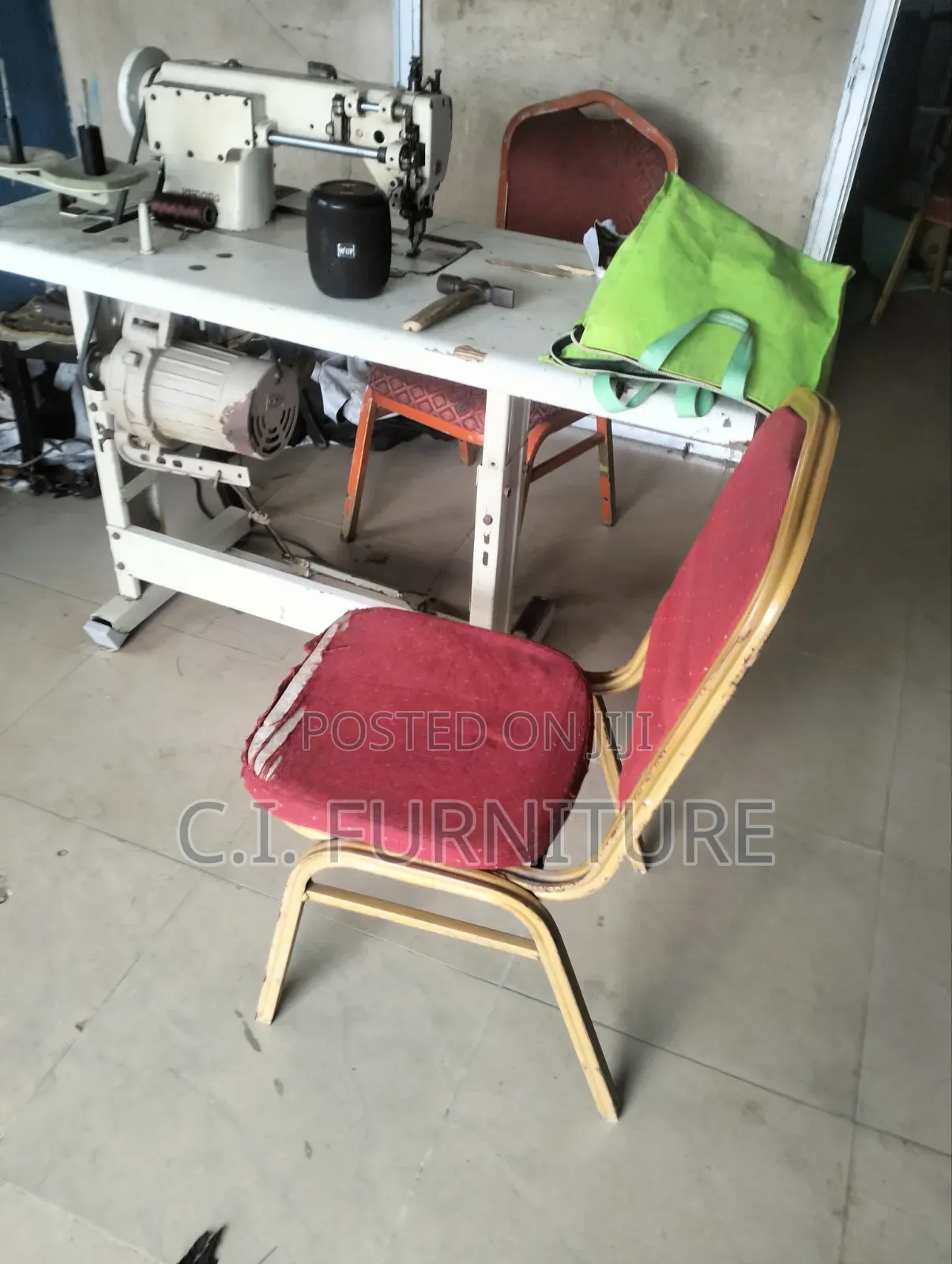 We Change Arms of Office Chairs for People