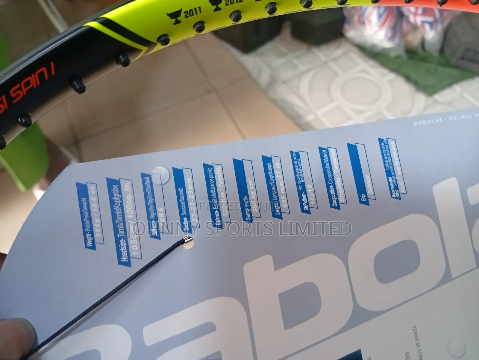 Quality Babolat Lawn Tennis Racket