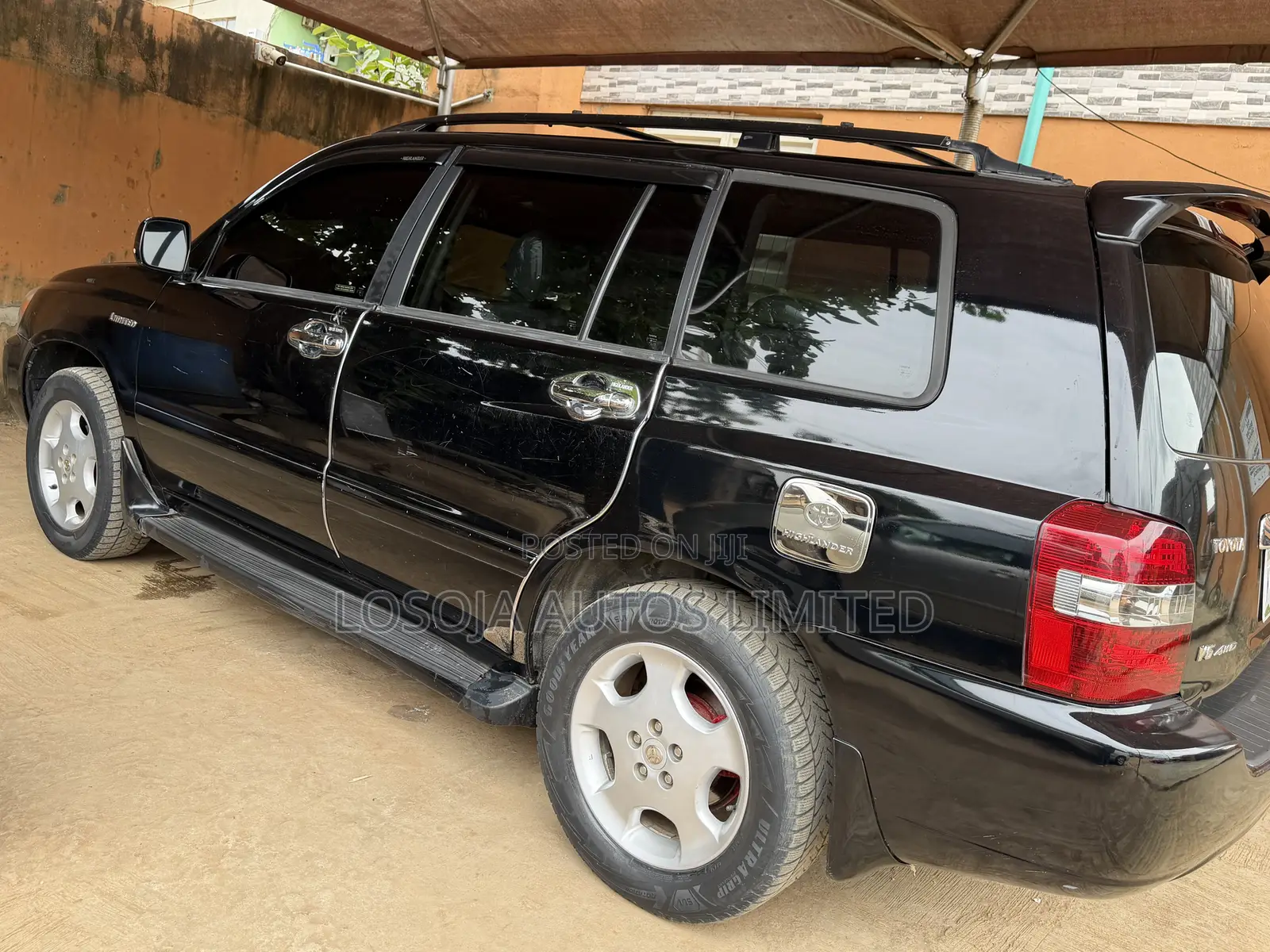 Toyota Highlander Limited V6 2005 Black