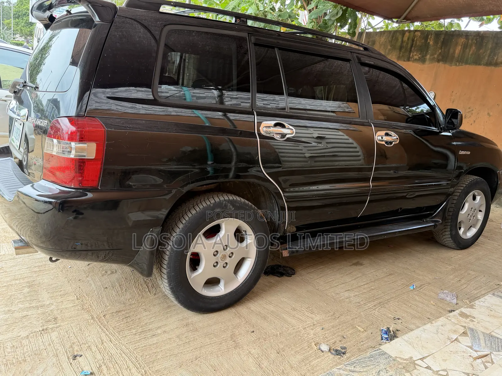 Toyota Highlander Limited V6 2005 Black