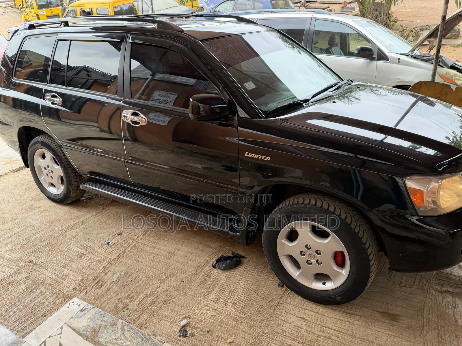 Toyota Highlander Limited V6 2005 Black