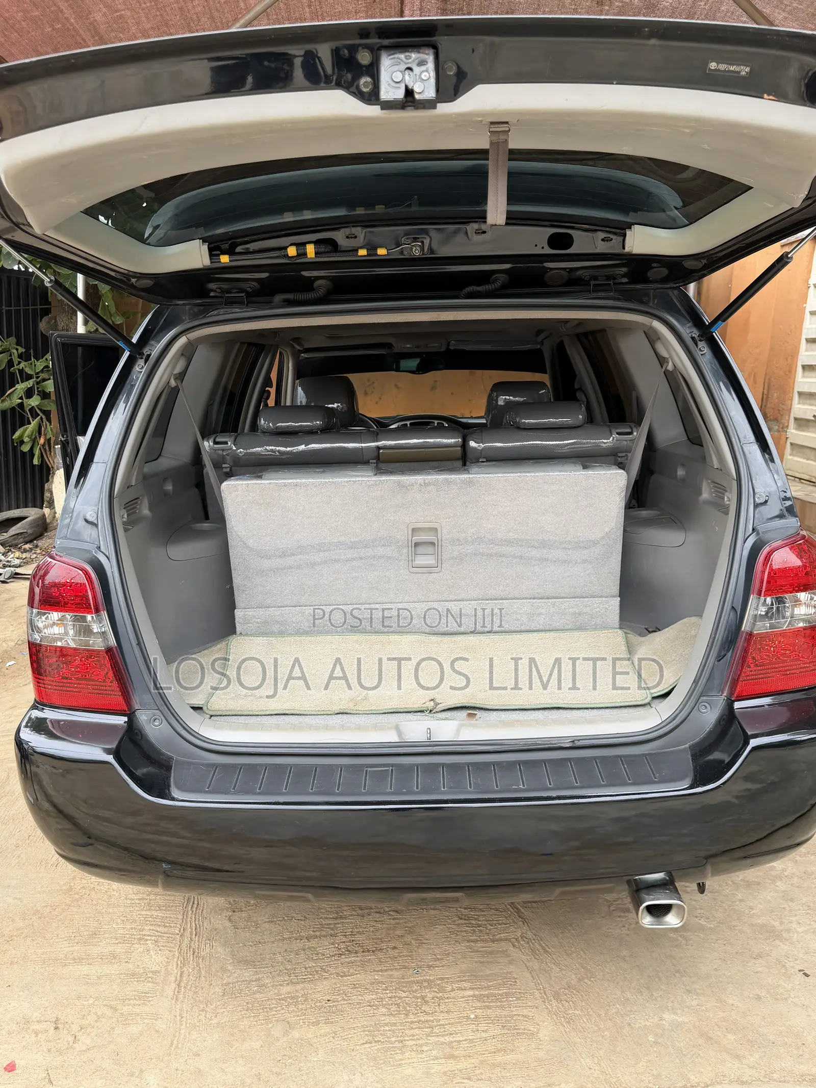 Toyota Highlander Limited V6 2005 Black