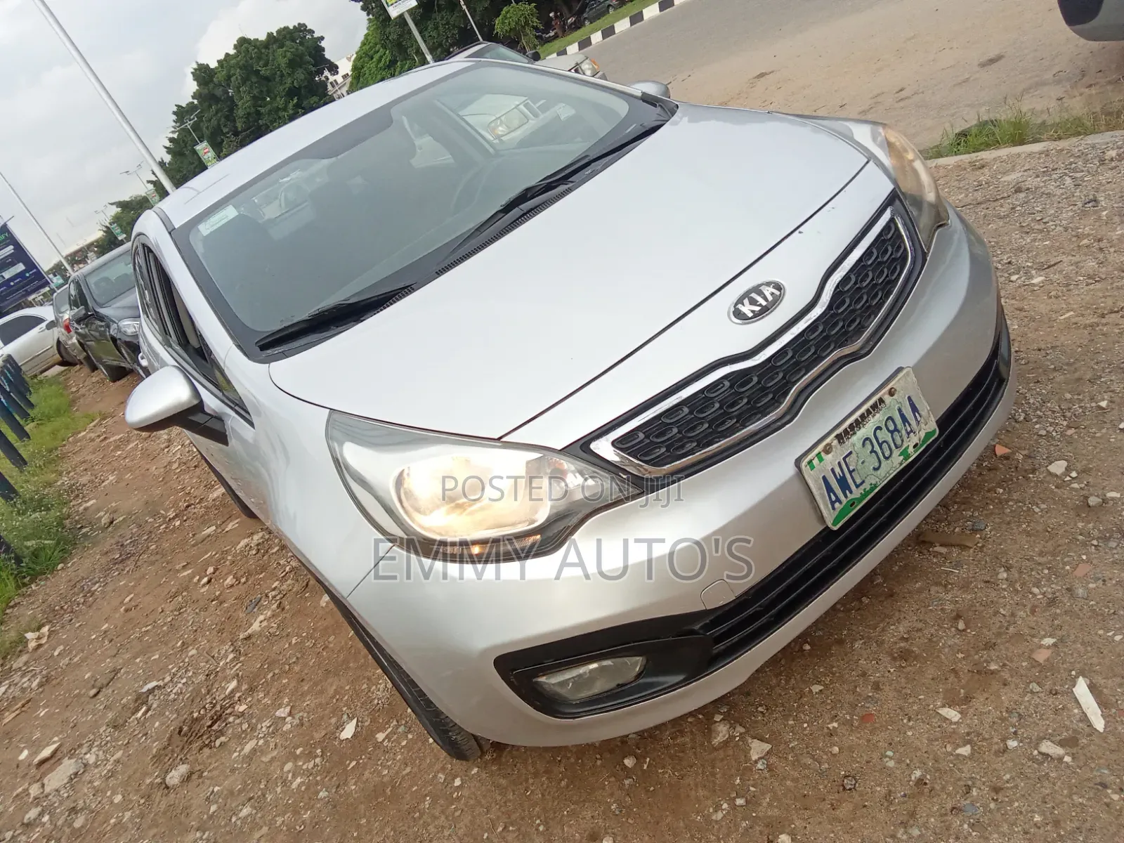 Kia Rio 2014 Silver