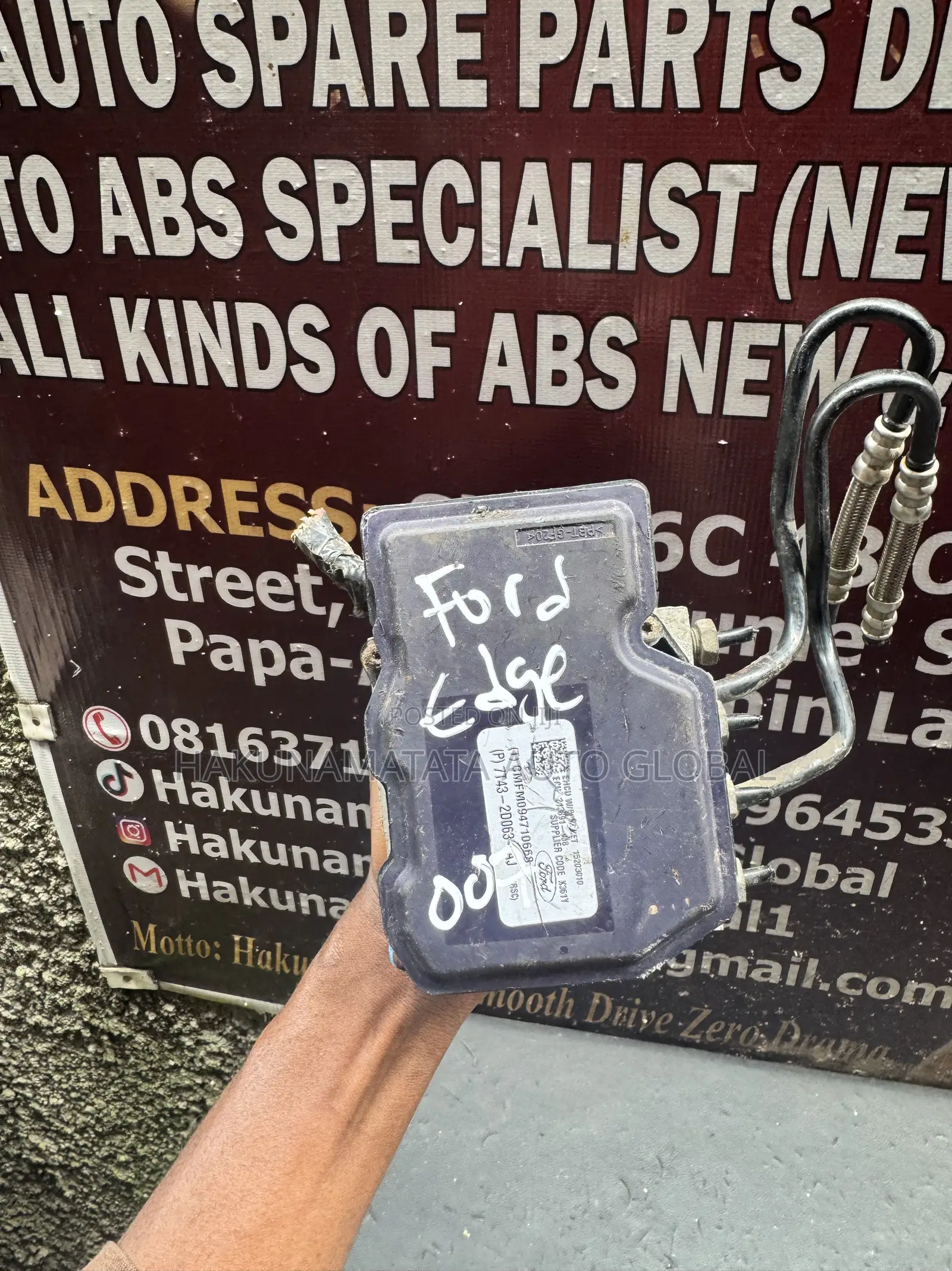 Abs Module for Ford Edge 2008