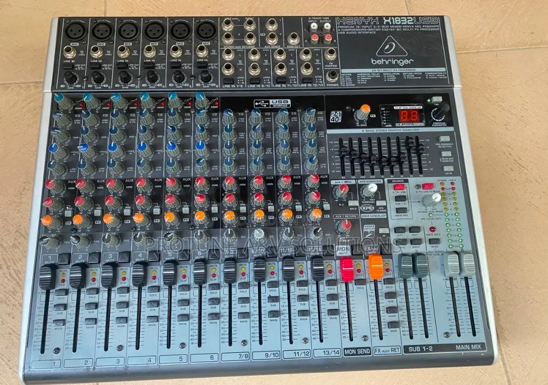 Behringer X1832USB 18-Channel Mixer | USB Audio Interface