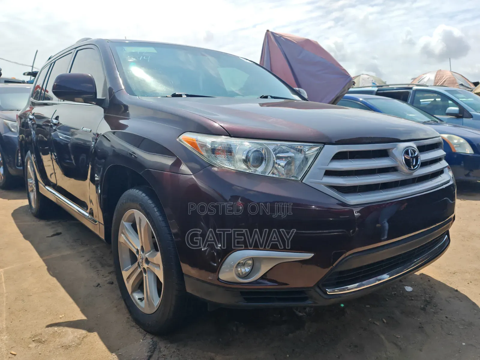 Toyota Highlander 2013 Maroon