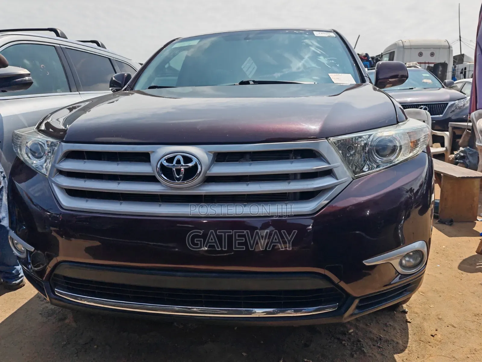 Toyota Highlander 2013 Maroon