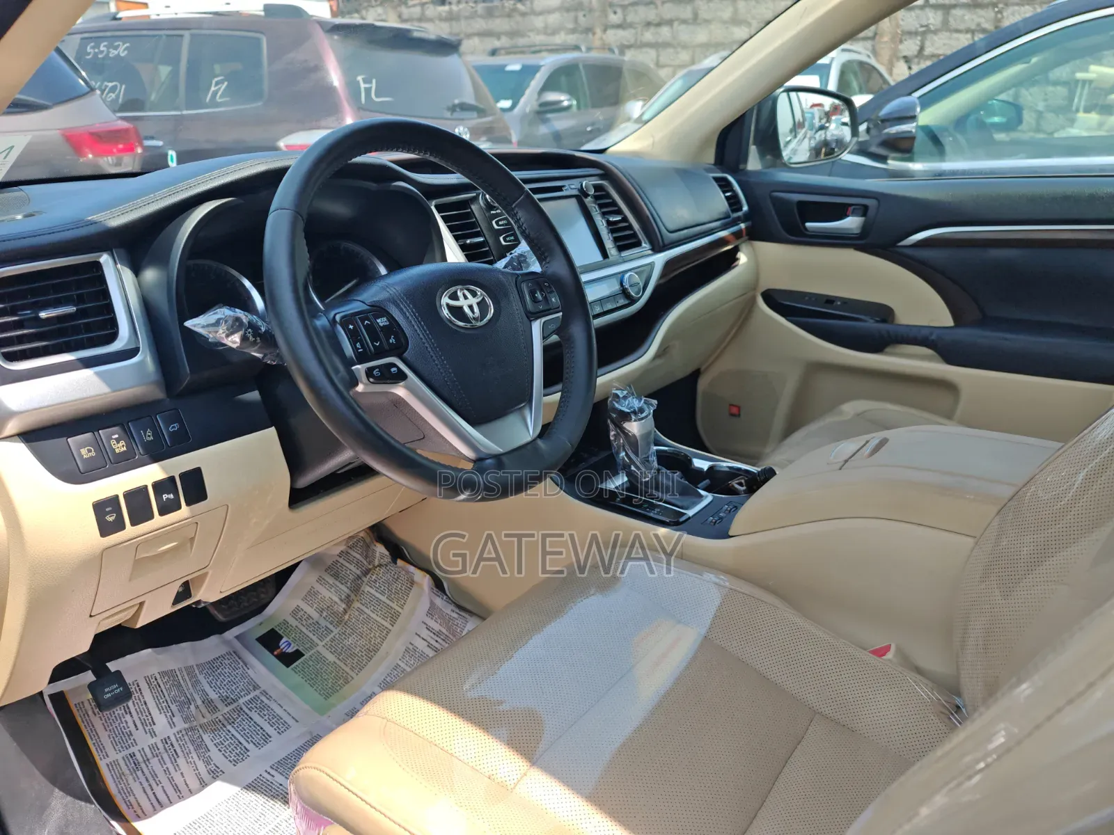 Toyota Highlander 2016 Blue