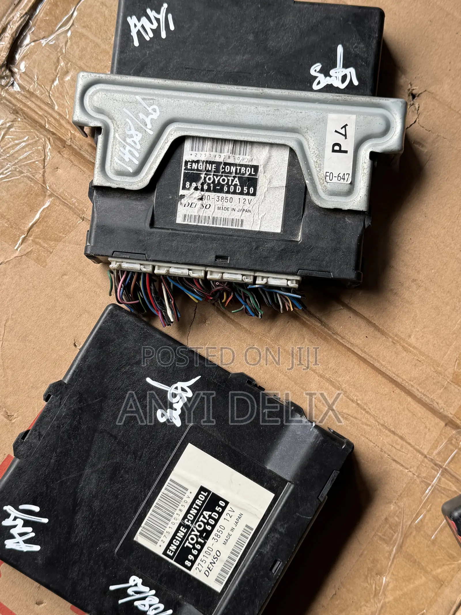 Ecu Ecm Brainbox Land Cruiser Prado 2tr 4cyl at 2004-2009 89661-60d50.