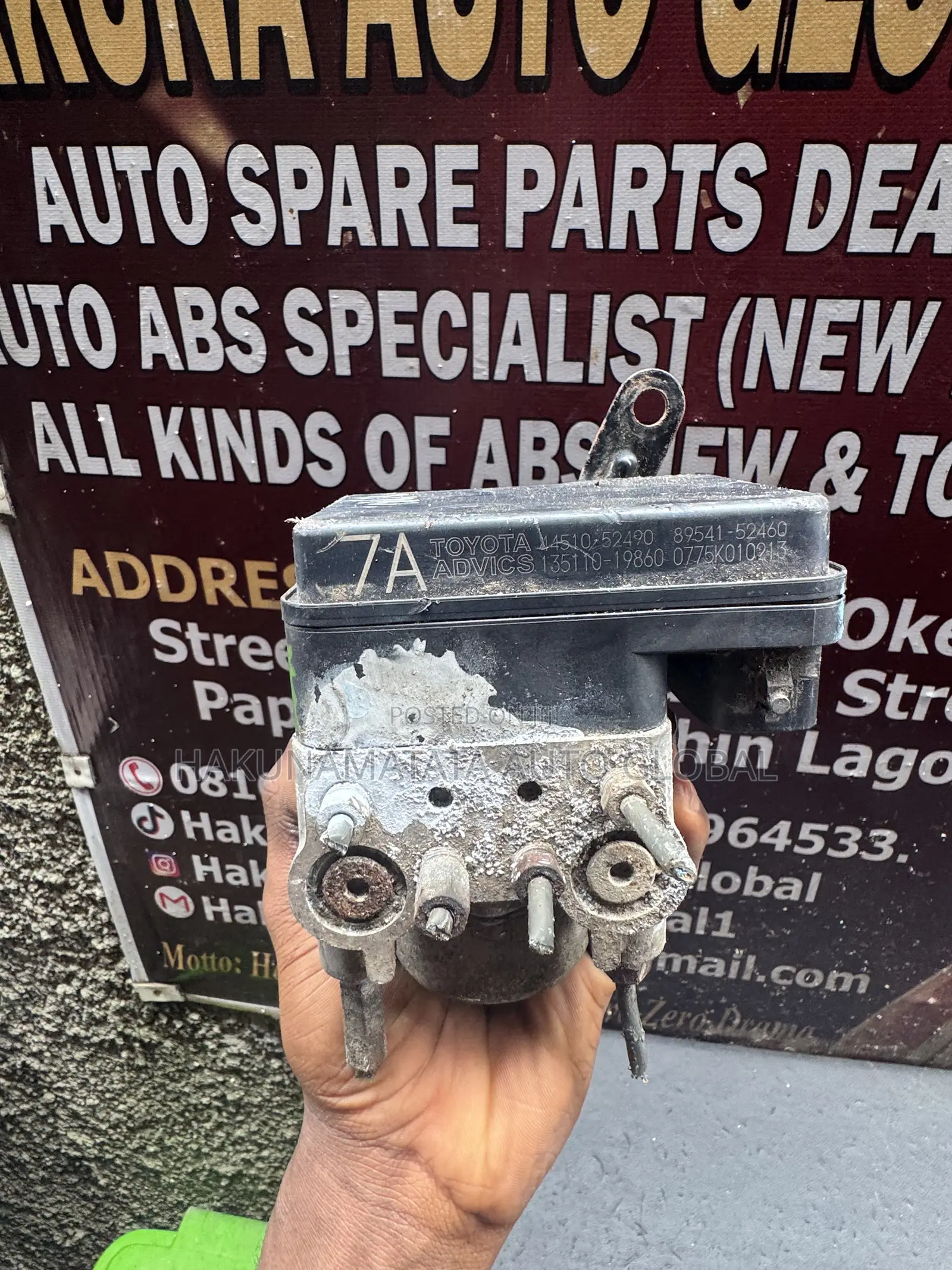 Abs Module for Toyota Yaris 2005-2008