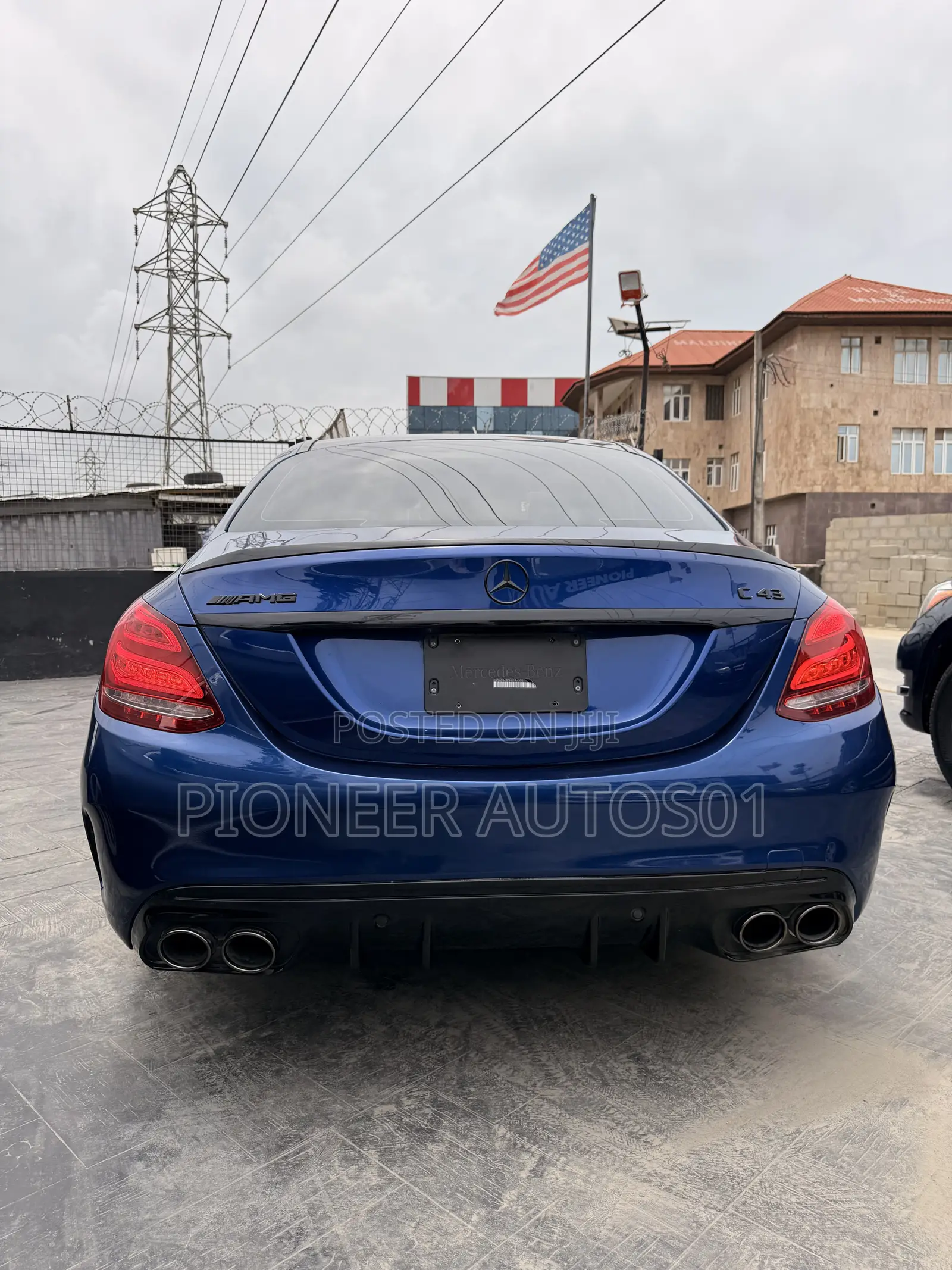 Mercedes-Benz C-Class C 43 4MATIC AMG (C205) 2017 Blue