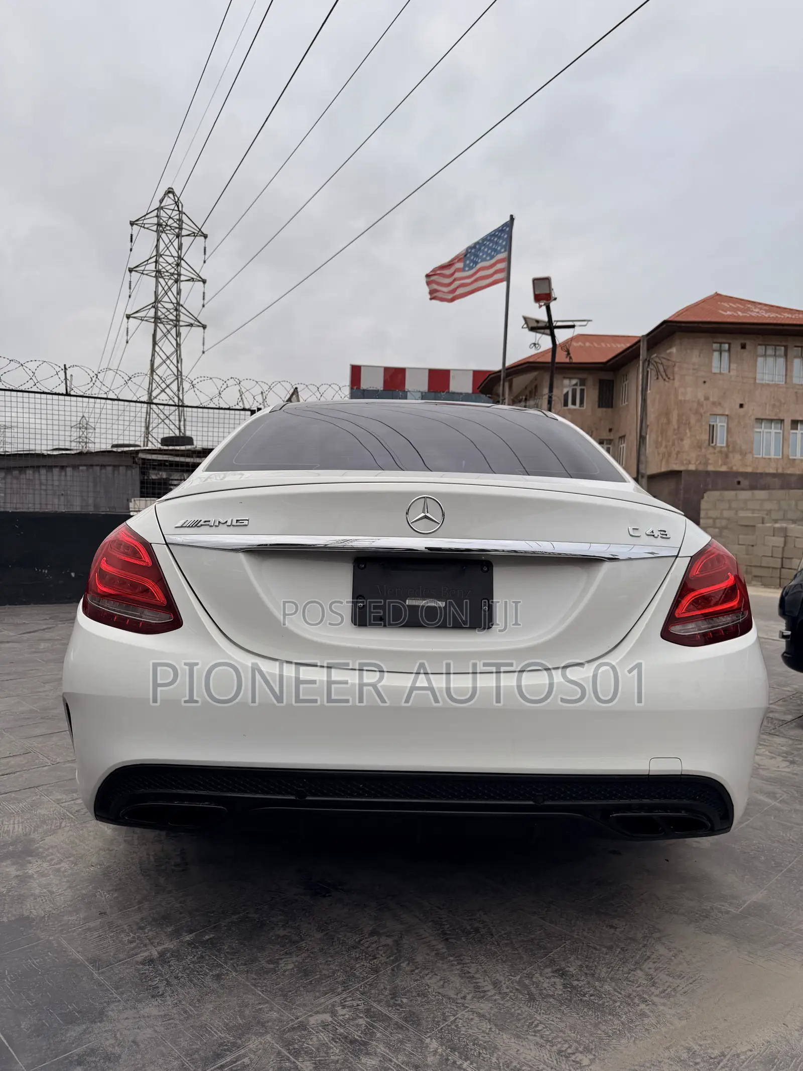 Mercedes-Benz C-Class C 43 4MATIC AMG (C205) 2017 White