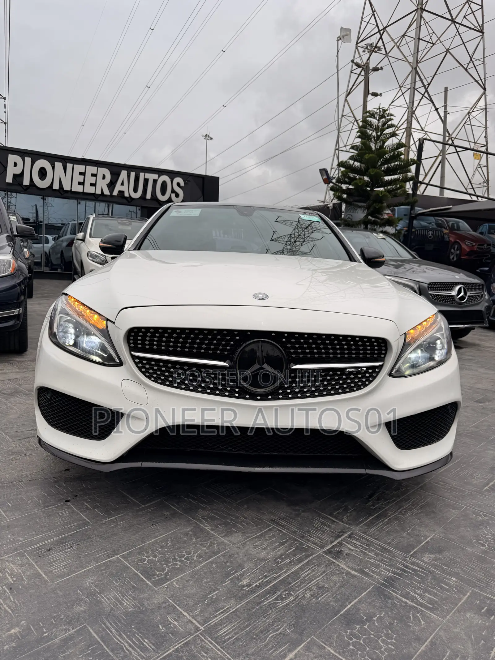 Mercedes-Benz C-Class C 43 4MATIC AMG (C205) 2017 White