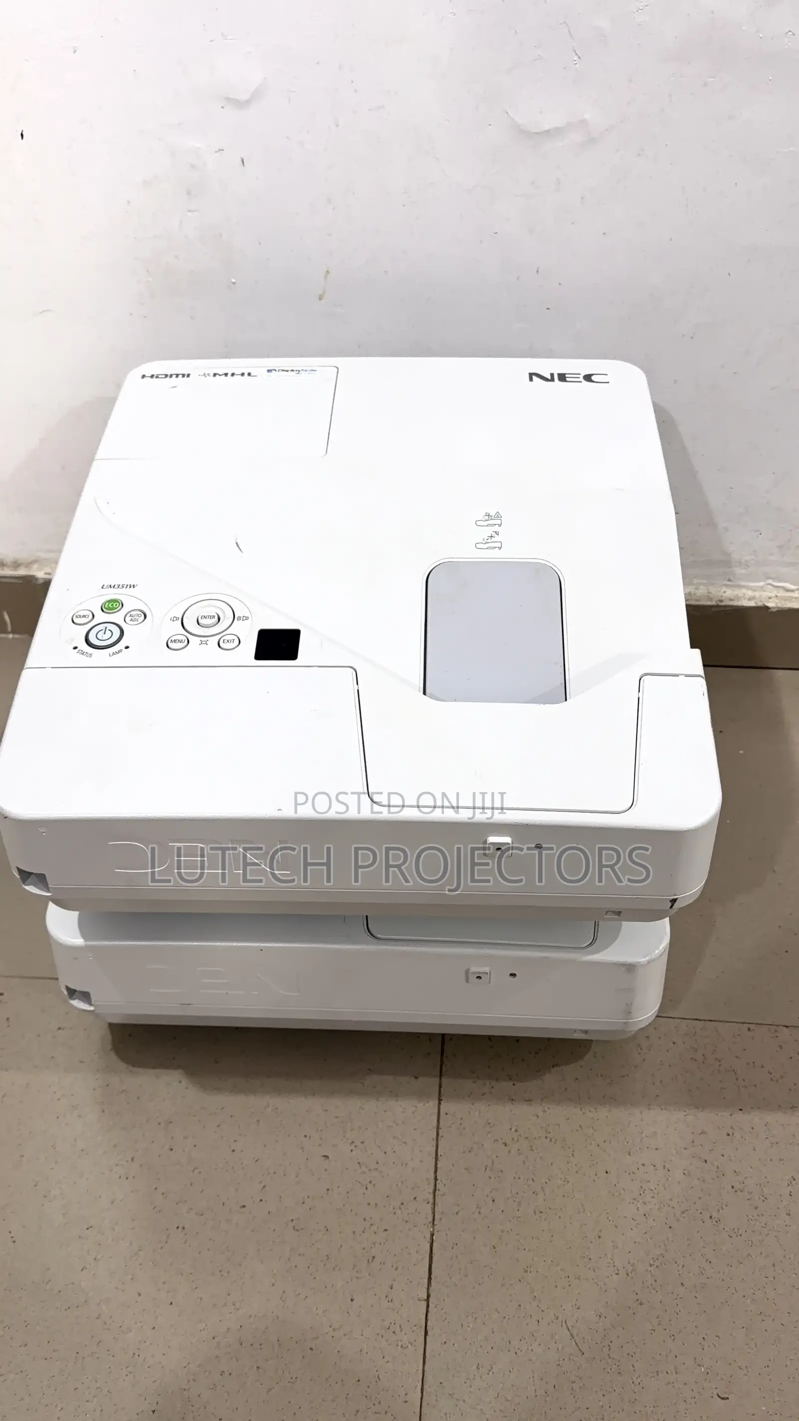 NEC Ultra- Short Throw Projector Direct Uk Used Sharp and Neat