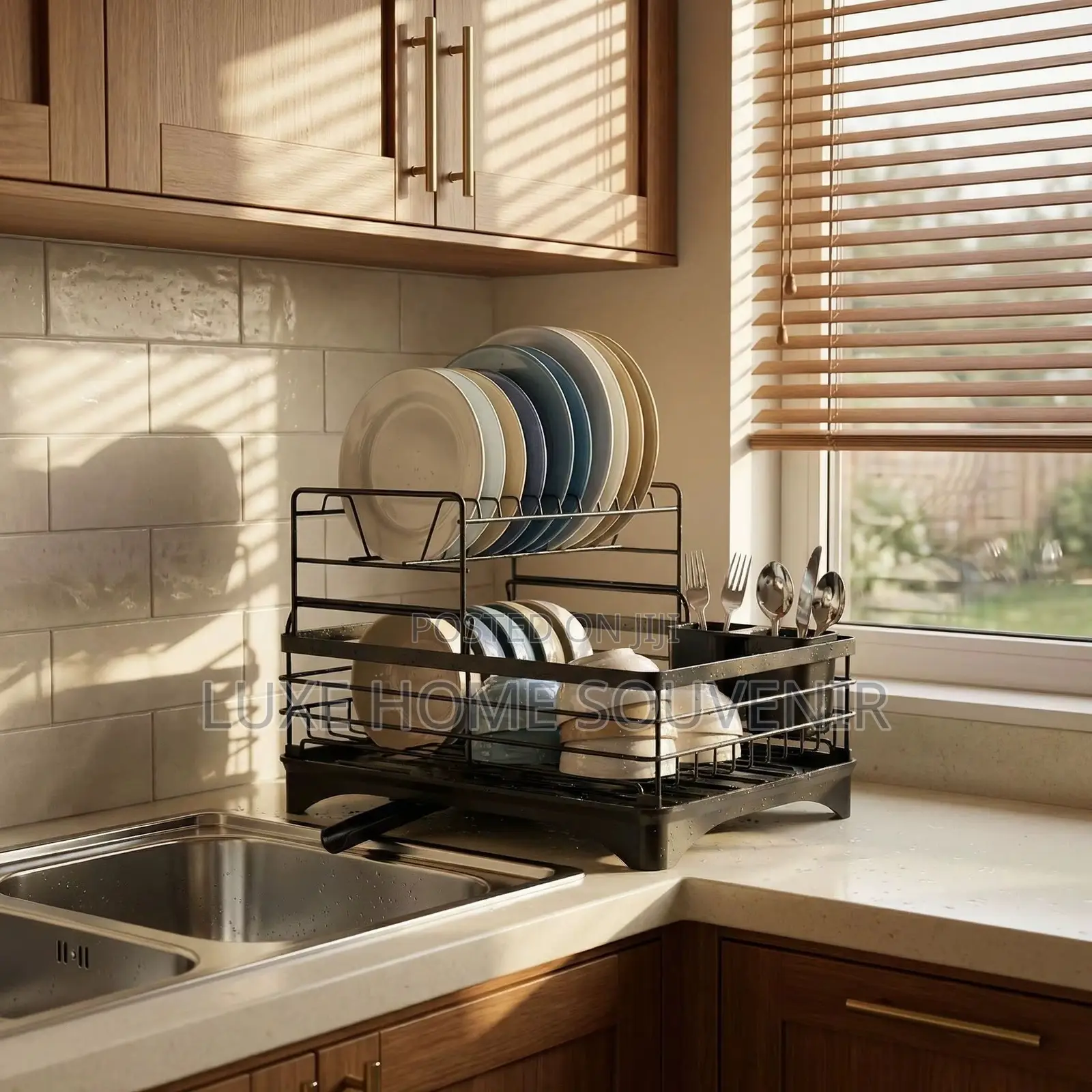 Double Layer Quality Plate Rack