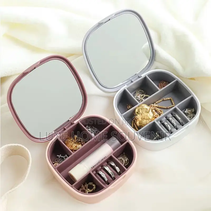 Mini Jewelry Organizer With Mirror