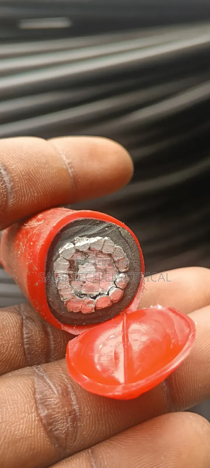 150mm Single Core AL/XLPE/PVC Aluminum Cable Kablmetal
