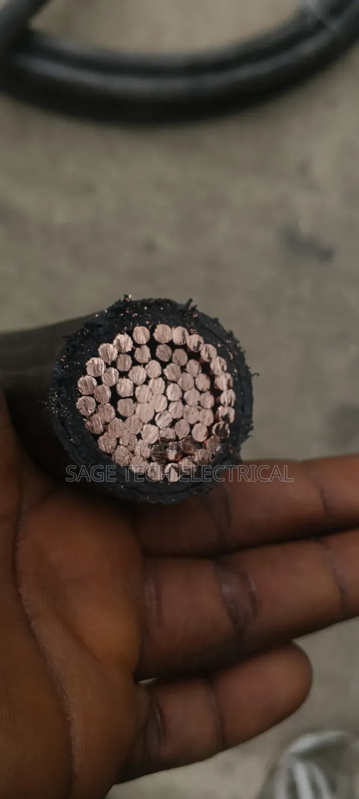 500mm Single Core CU/XLPE/PVC Armoured Kablmetal
