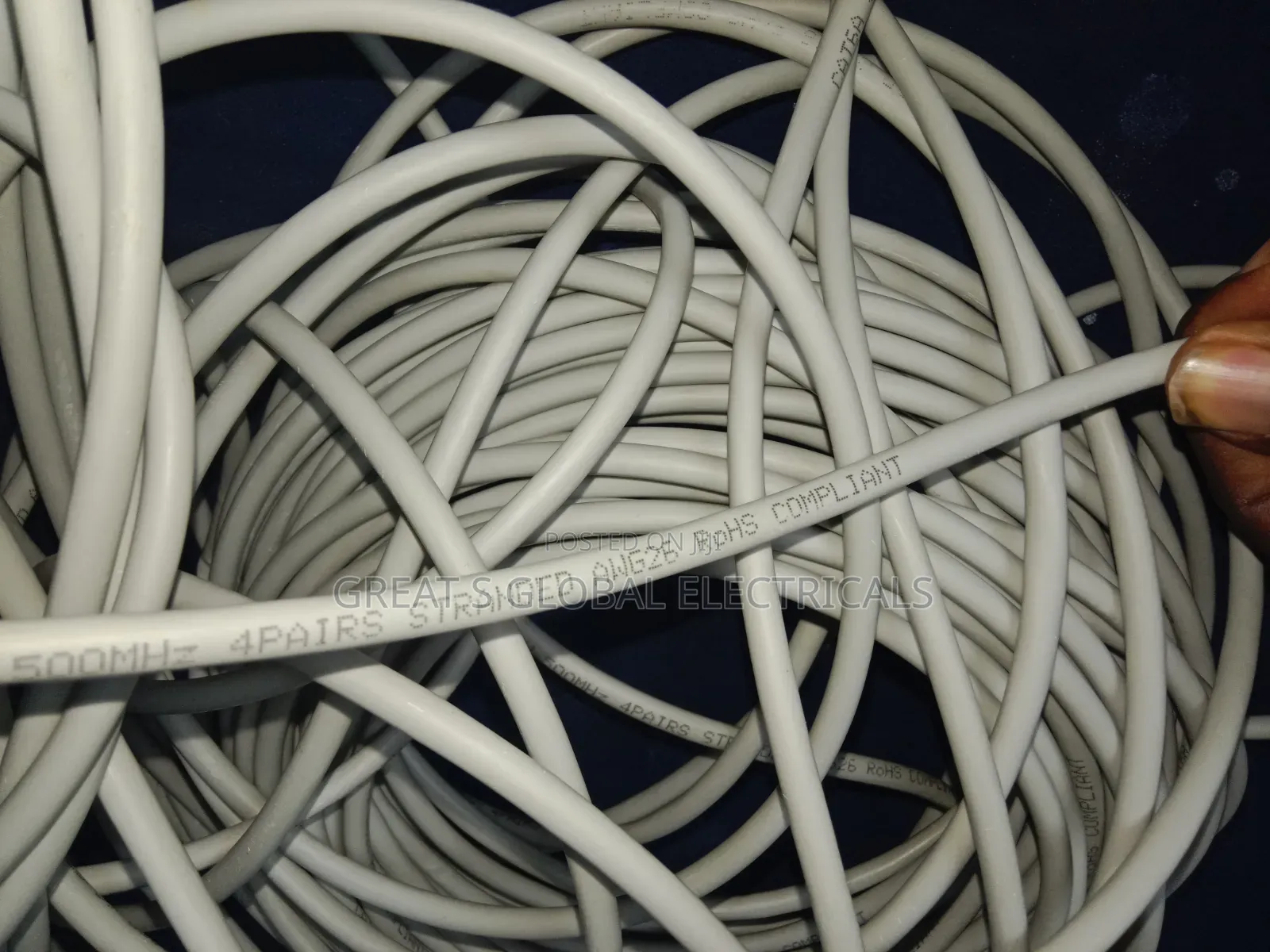 CAT6 Shielded Ethernet Network Cable – 4 Pairs