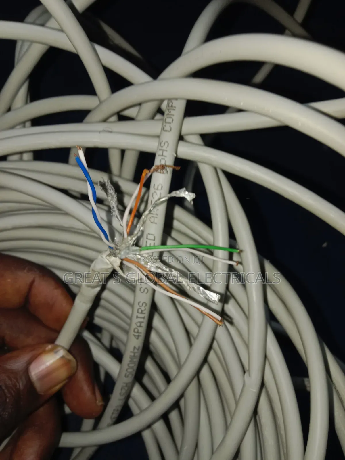 CAT6 Shielded Ethernet Network Cable – 4 Pairs