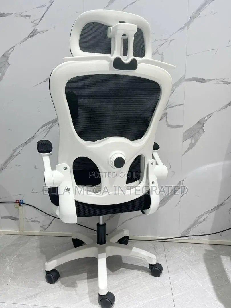Office Chair With Head Rest, Adjustable Height Etc
